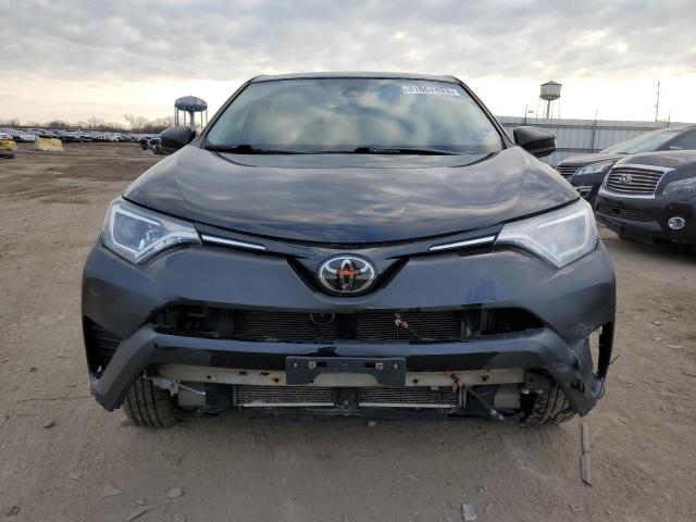 2T3ZFREV4JW481298 - 2018 TOYOTA RAV4 LE BLACK photo 5