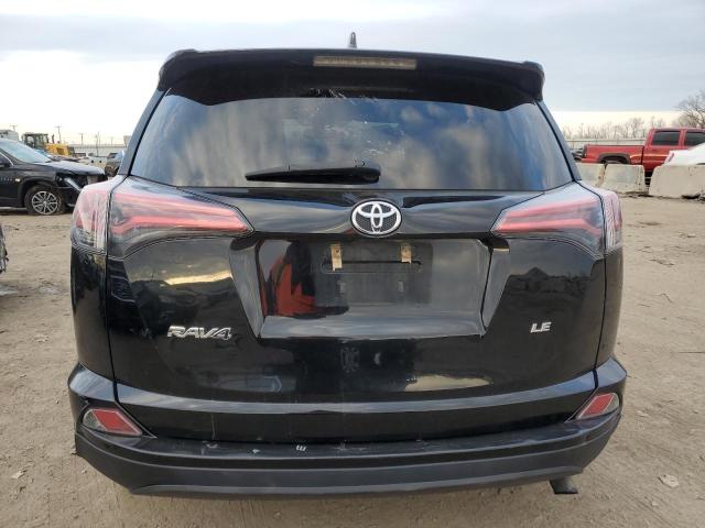 2T3ZFREV4JW481298 - 2018 TOYOTA RAV4 LE BLACK photo 6