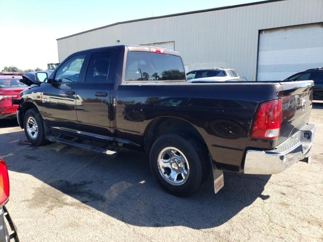 1D7RV1GP2BS551724 - 2011 DODGE RAM 1500 MAROON photo 2