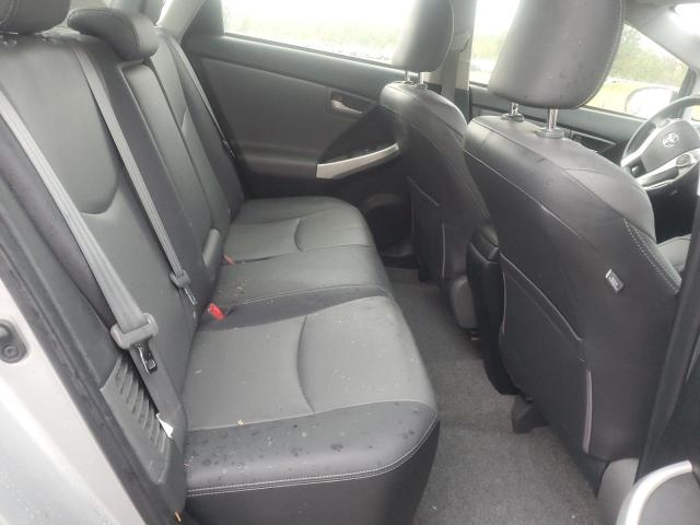 JTDKN3DU4C1539065 - 2012 TOYOTA PRIUS SILVER photo 10