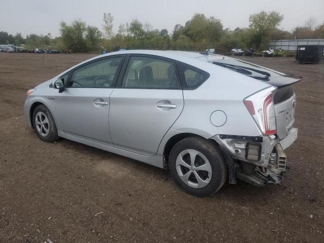 JTDKN3DU4C1539065 - 2012 TOYOTA PRIUS SILVER photo 2