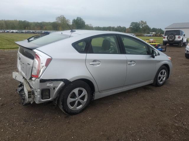 JTDKN3DU4C1539065 - 2012 TOYOTA PRIUS SILVER photo 3