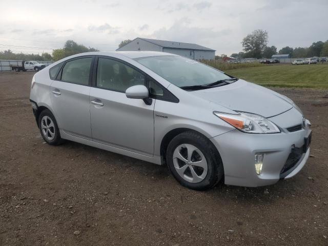 JTDKN3DU4C1539065 - 2012 TOYOTA PRIUS SILVER photo 4