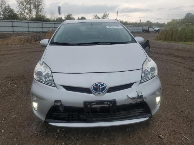 JTDKN3DU4C1539065 - 2012 TOYOTA PRIUS SILVER photo 5
