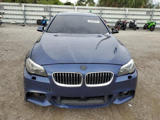 WBA5B1C55FG128454 - 2015 BMW 535 I BLUE photo 5