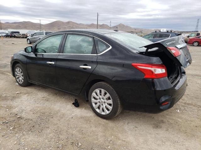 3N1AB7AP5HY310376 - 2017 NISSAN SENTRA S BLACK photo 2