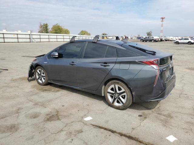 JTDKARFU6J3066377 - 2018 TOYOTA PRIUS ნაცრისფერი ფოტო 2