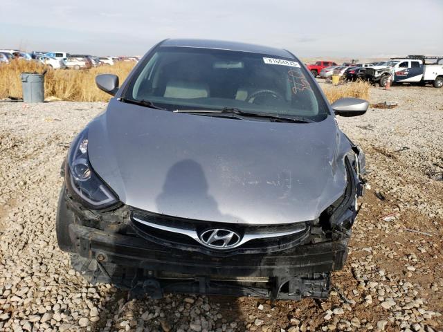 KMHDH4AE2DU705730 - 2013 HYUNDAI ELANTRA GLS SILVER photo 5