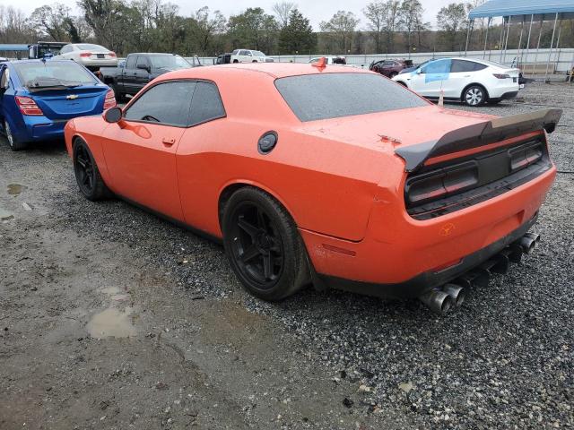 2C3CDZFJ3GH331834 - 2016 DODGE CHALLENGER R/T SCAT PACK ORANGE photo 2