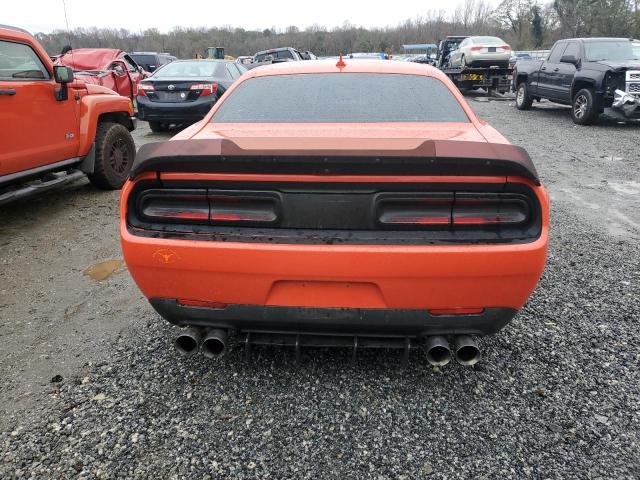 2C3CDZFJ3GH331834 - 2016 DODGE CHALLENGER R/T SCAT PACK ORANGE photo 6