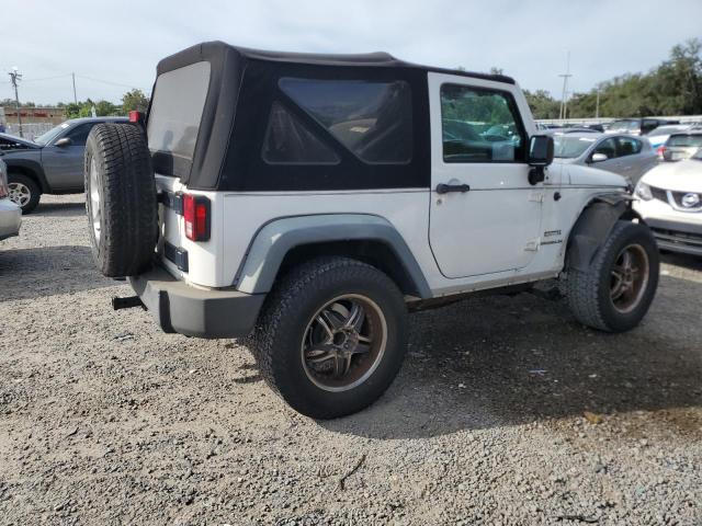 1C4AJWAG8EL103446 - 2014 JEEP WRANGLER SPORT თეთრი ფოტო 3