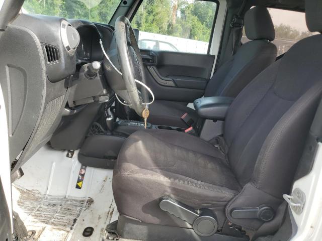 1C4AJWAG8EL103446 - 2014 JEEP WRANGLER SPORT თეთრი ფოტო 7