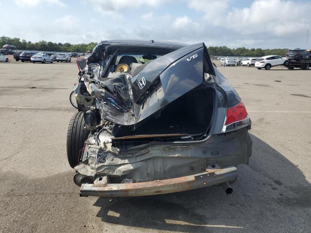 1HGCP36888A013920 - 2008 HONDA ACCORD EXL BLACK photo 6