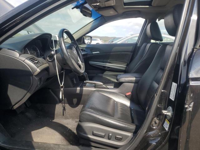 1HGCP36888A013920 - 2008 HONDA ACCORD EXL BLACK photo 7