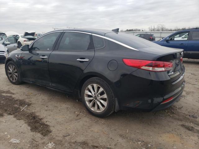 5XXGU4L36GG065637 - 2016 KIA OPTIMA EX BLACK photo 2