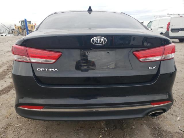 5XXGU4L36GG065637 - 2016 KIA OPTIMA EX BLACK photo 6