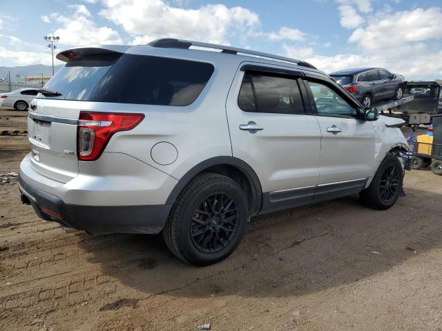 1FM5K8D84FGC64011 - 2015 FORD EXPLORER XLT SILVER photo 3