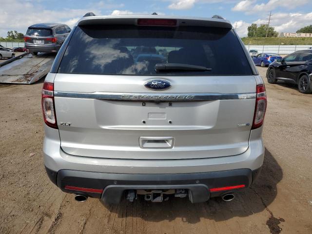 1FM5K8D84FGC64011 - 2015 FORD EXPLORER XLT SILVER photo 6