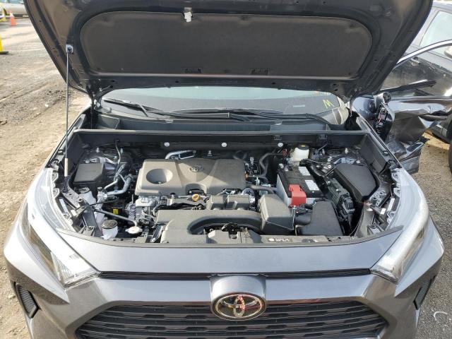 2T3P1RFVXSC537025 - 2025 TOYOTA RAV4 XLE Մոխրագույն լուսանկար 12
