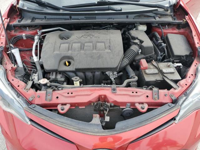 2T1BURHE1JC068798 - 2018 TOYOTA COROLLA L Kırmızı fotoğraf 11