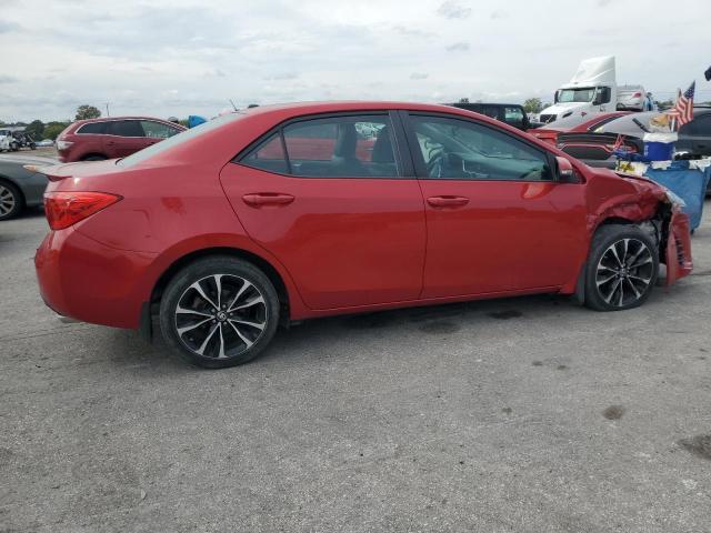 2T1BURHE1JC068798 - 2018 TOYOTA COROLLA L Kırmızı fotoğraf 3