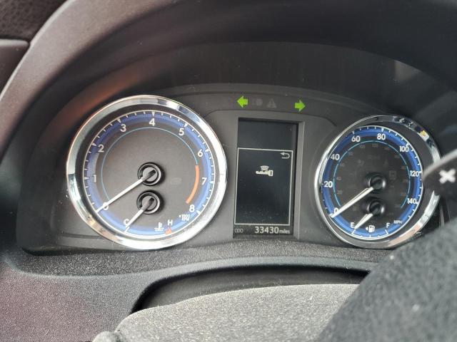 2T1BURHE1JC068798 - 2018 TOYOTA COROLLA L Kırmızı fotoğraf 9