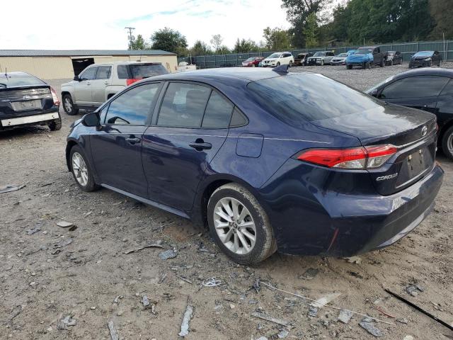 5YFVPMAE8MP195232 - 2021 TOYOTA COROLLA LE Синій фото 2