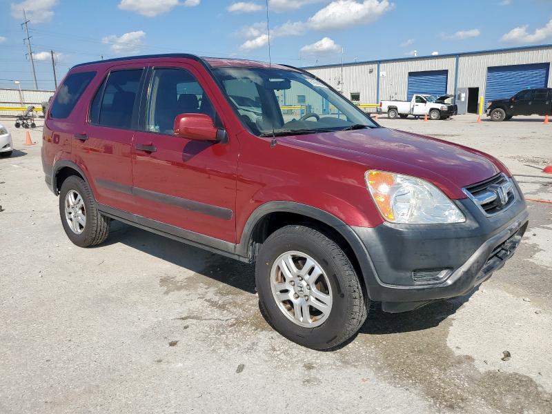 JHLRD78824C035760 - 2004 HONDA CR-V EX BURGUNDY photo 4