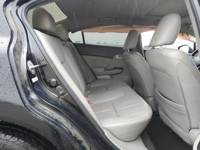 19XFB2F91CE302172 - 2012 HONDA CIVIC EXL შავი ფოტო 10