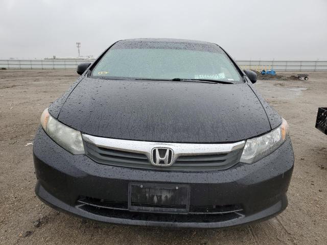 19XFB2F91CE302172 - 2012 HONDA CIVIC EXL შავი ფოტო 5