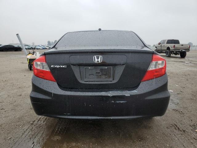 19XFB2F91CE302172 - 2012 HONDA CIVIC EXL შავი ფოტო 6
