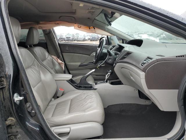 19XFB2F91CE302172 - 2012 HONDA CIVIC EXL შავი ფოტო 7