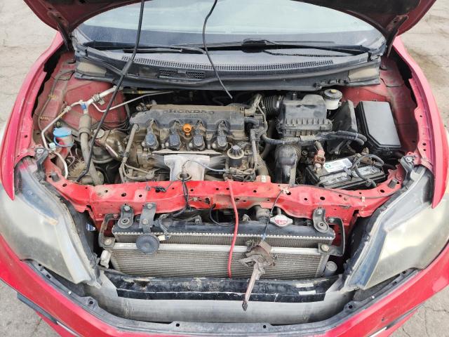 2HGFG3B88EH500518 - 2014 HONDA CIVIC EX RED photo 11