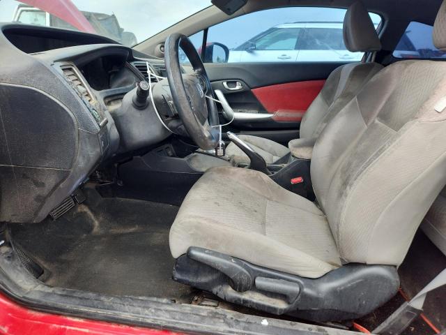2HGFG3B88EH500518 - 2014 HONDA CIVIC EX RED photo 7