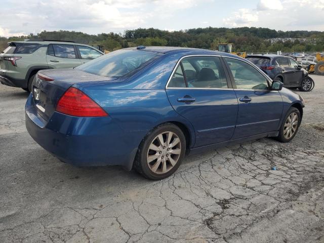 1HGCM668X6A010461 - 2006 HONDA ACCORD EX BLUE photo 3