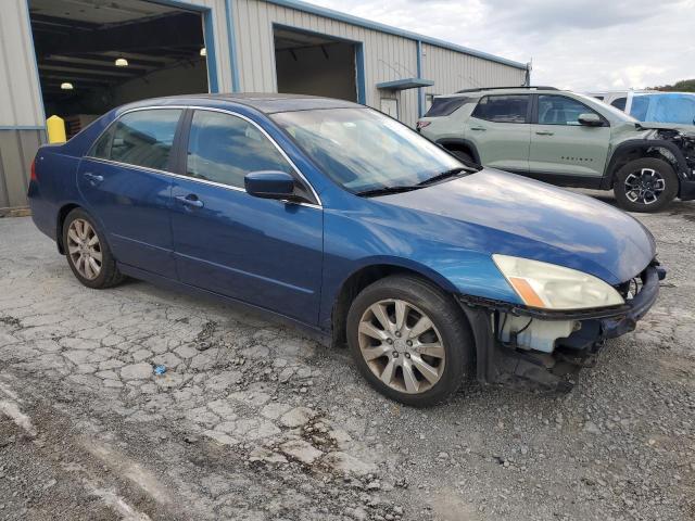 1HGCM668X6A010461 - 2006 HONDA ACCORD EX BLUE photo 4