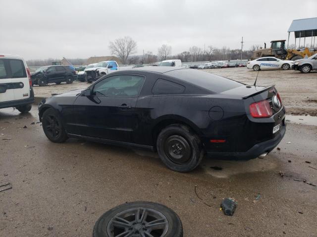 1ZVBP8AM7C5227209 - 2012 FORD MUSTANG BLACK photo 2