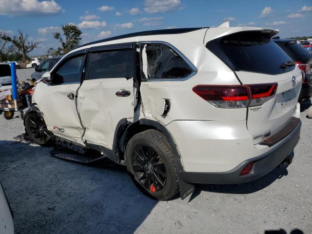 5TDKZRFH3KS357477 - 2019 TOYOTA HIGHLANDER SE 白色 照片 2