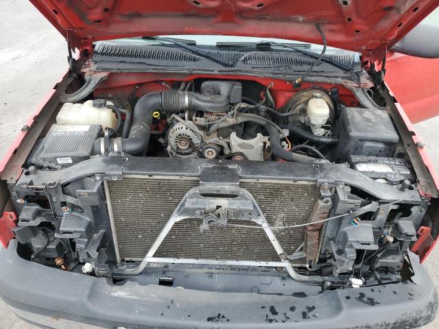 1GCEC14X97Z117284 - 2007 CHEVROLET SILVERADO C1500 CLASSIC Qırmızı foto 11