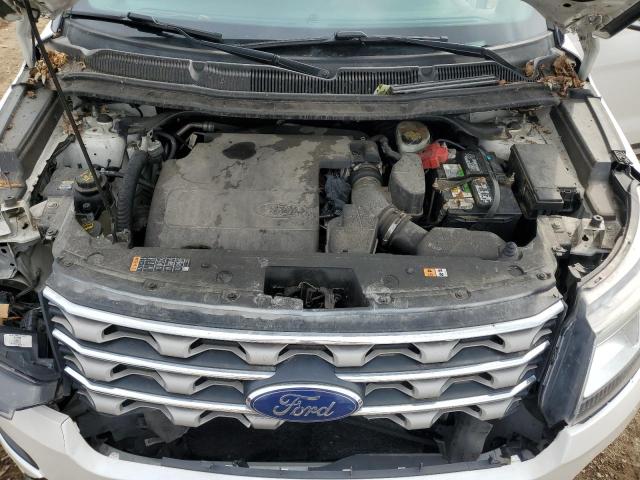 1FM5K7D88HGC54188 - 2017 FORD EXPLORER XLT თეთრი ფოტო 12