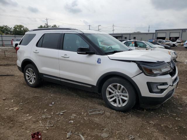 1FM5K7D88HGC54188 - 2017 FORD EXPLORER XLT თეთრი ფოტო 4