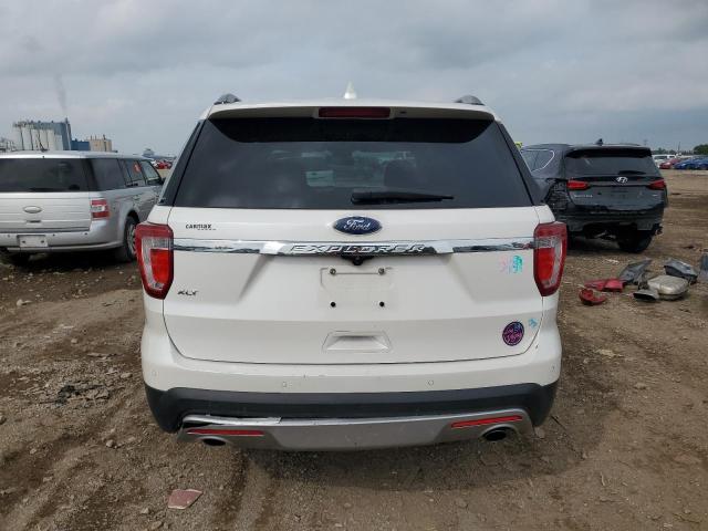 1FM5K7D88HGC54188 - 2017 FORD EXPLORER XLT თეთრი ფოტო 6