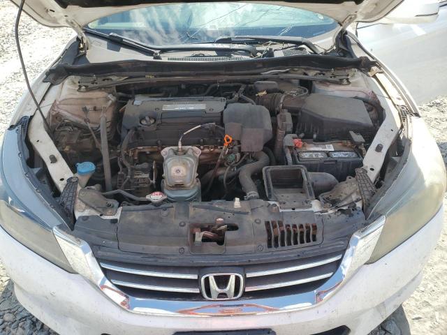 1HGCR2F78DA124408 - 2013 HONDA ACCORD EX WHITE photo 11