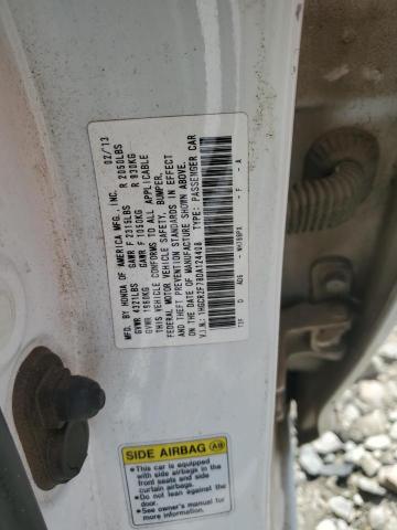 1HGCR2F78DA124408 - 2013 HONDA ACCORD EX WHITE photo 12
