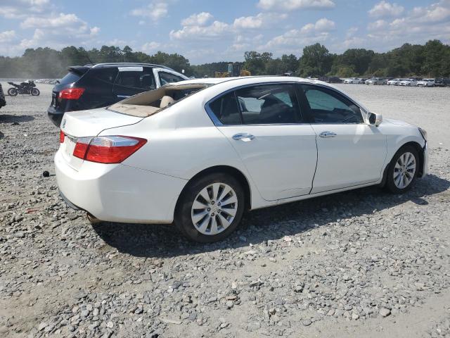 1HGCR2F78DA124408 - 2013 HONDA ACCORD EX WHITE photo 3