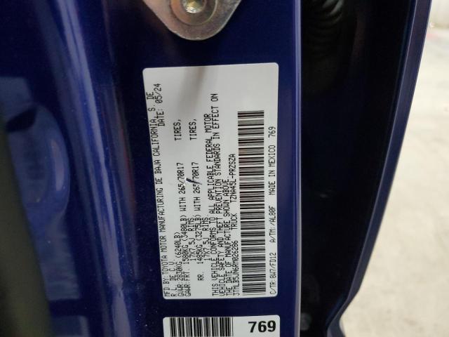 3TMLB5JN6RM026286 - 2024 TOYOTA TACOMA DOUBLE CAB Mavi fotoğraf 12
