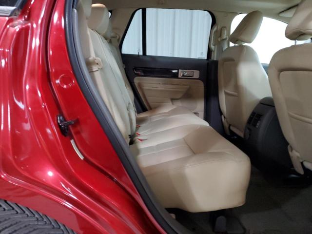 2LMDJ8JCXABJ32995 - 2010 LINCOLN MKX RED photo 11