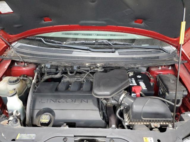 2LMDJ8JCXABJ32995 - 2010 LINCOLN MKX RED photo 12