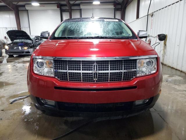 2LMDJ8JCXABJ32995 - 2010 LINCOLN MKX RED photo 5