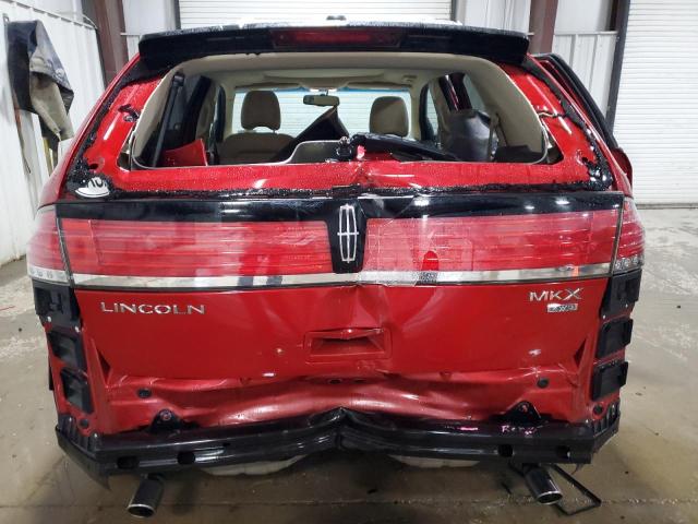 2LMDJ8JCXABJ32995 - 2010 LINCOLN MKX RED photo 6